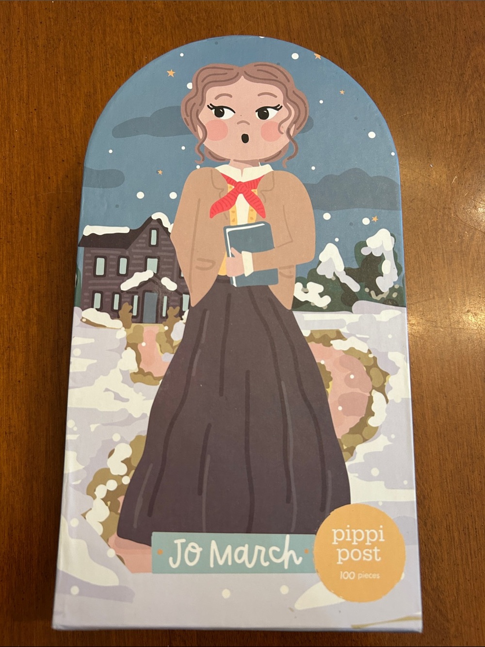 Little Women Jo March Illustrated 100 piece Puzzle by Pippi Post